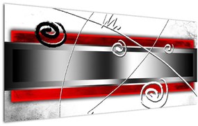 Tablou abstract (120x50 cm)
