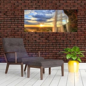 Tablou - Cascadă (120x50 cm)