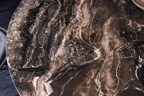 Masa rotunda design modern Circular 120cm, taupe