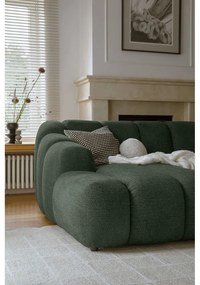 Colțar verde închis (cu colț pe partea stângă/cu șezlong) Shell – Miuform