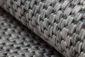 Covor SISAL SION A5165A Melanj țesute plate gri