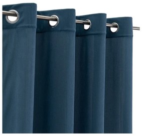 Draperie albastră din catifea reiată 140x260 cm Merely – Casa Selección