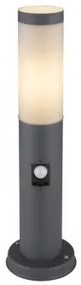Mini stalp exterior cu senzor 1 bec E27 Boston 3158AS Globo