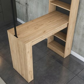 Masă de bar Jana Walnut and Black