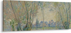Tablou - Claude Monet, Woman Seated under the Willows, reproducere (120x50 cm)