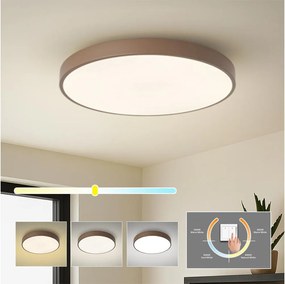 Brilagi - Plafonieră LED POOL LED/60W/230V 3000/4000/6000K 60 cm maro