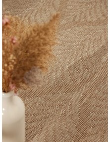 Covor tip traversă pentru interior și exterior bej/fildeș 80x250 cm Duet Liora – NORTHRUGS