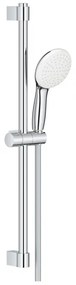 Set dus crom cu bara, para dus si furtun, Grohe New Tempesta 110 si baterie dus Cersanit Suaro