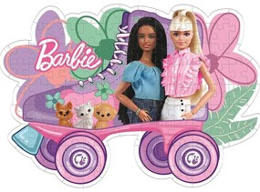 Barbie Roller Skate Puzzle de formă Clementoni cu 104 piese