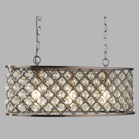 Lustra eleganta stil traditional Marquise cupru antic 6953-3CU SRT