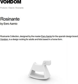 Scaun balansoar copii design modern, exterior, interior ROSINANTE KIDS 75cm