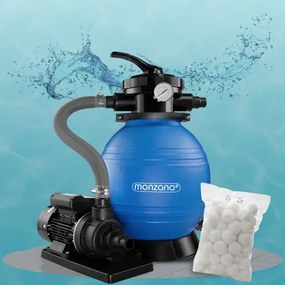 Deuba Sistem de filtrare cu nisip 10.200 l/h cu accesorii