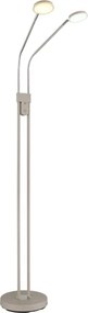 Globo 58504-2SSA-LED cu dimmer Lampă de podea SILVIO 2x6,5W/230V 2700/3350/4000K bej