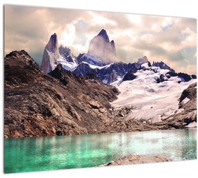Tablou cu lac montan (70x50 cm)