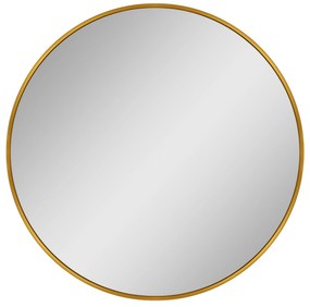 Dubiel Vitrum oglindă 70x70 cm rotund auriu 5905241008837
