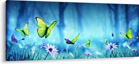 Tablou - Poiană mistică de pădure (120x50 cm)