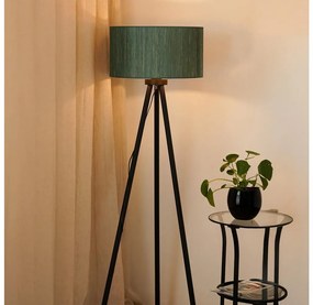 Brilagi - Lampă de podea BOSTON ROLLER 1xE27/15W/230V verde/auriu