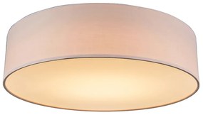 Plafoniera roz 40 cm incl. LED - Drum LED