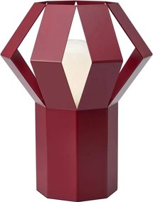 Markslöjd 109150 - Lampă de masă OCTA 1xE27/60W/230V vișinie