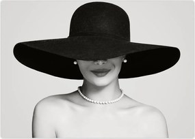 Tablou - Femeia cu pălărie (70x50 cm)