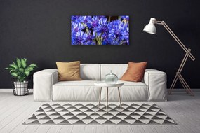 Tablou pe panza canvas Flori Floral violet