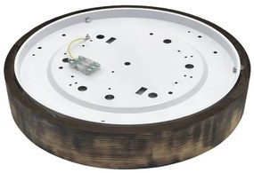 Brilagi - Plafonieră LED CARVALHO SMOKEY 36W/230V, stejar, Ø 47,5 cm