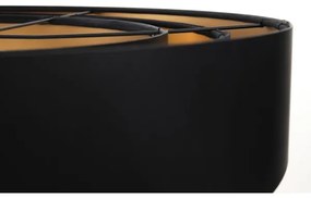 Lustr TRINITI pe cablu 1xE27/60W/230V negru/auriu