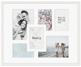 Ramă foto 42x52 cm Kyoto White – Styler