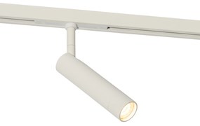 Spotlight modern alb pentru sistem de șine monofazat - Slimline Uzzy