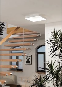 Eglo 901913 - Plafonieră LED RGBW dimabilă LORETELLO-Z LED/20W/230V 35x35cm albă