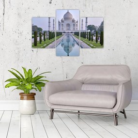 Tablou - Taj Mahal în răsăsrit de soare (90x60 cm)