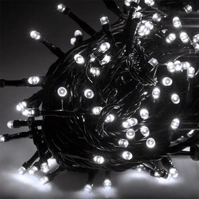 Sir luminos 100 leduri, 10 metri, 8 programe, 3.6W, lumina rece, Rebel
