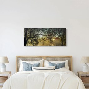 Tablou cu răsărit de soare (120x50 cm)