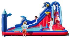 Tobogan acvatic gonflabil 6 în 1