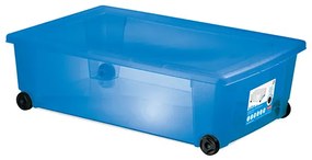 Cutie universala Stefanplast Rollbox cu roti, albastra 646579