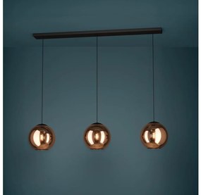 Lustră pe cablu Eglo 390095 CORDOBA 3xE27/40W/230V cupru