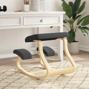 vidaXL Scaun pentru îngenunchiat negru 48x71x51 cm placaj de mesteacăn