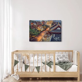 Tablou - Qintai Road, Chengdu, China (90x60 cm)