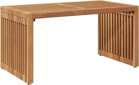 vidaXL Masă laterală pentru grădină Maro 70 x 37,5 x 35,5 cm