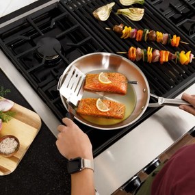 Termometru de bucatarie Ninja ProChef WP100EU, Bluetooth, Aplicatie mobila, Senzor de temperatura, Pana la 370°C, Negru/Argintiu