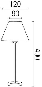 Veioza, lampa de masa Nidia 68423