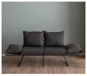 Canapea două locuri Verve 2 (Gri închis). 1101844