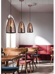 Lustră pe cablu SFINKS 1xE27/60W/230V cupru