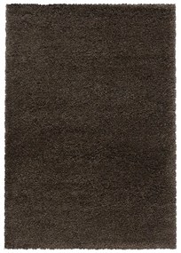 Covor maro închis 200x290 cm Fluffy – Ayyildiz Carpets