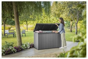 Cutie de depozitare pentru grădină gri Darwin – Keter