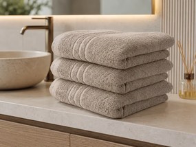 Prosop de corp Classic bej 70 x 140 cm, 100% bumbac