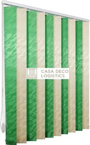 Jaluzele verticale BEATA 9602/9620 crem/verde