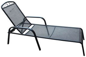 Șezlong de grădină din metal ZWMC-53