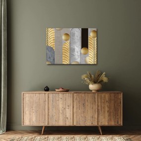 Tablou - Decorațiuni de aur (70x50 cm)