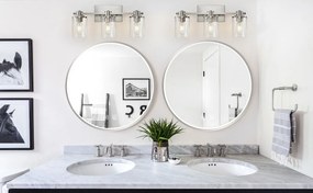 Oglindă LED 90cm MMJ BRUSH SILVER
